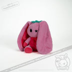 Plushie Dreadfuls - Raspberry Bunny Plush Stuffed Animal Toy