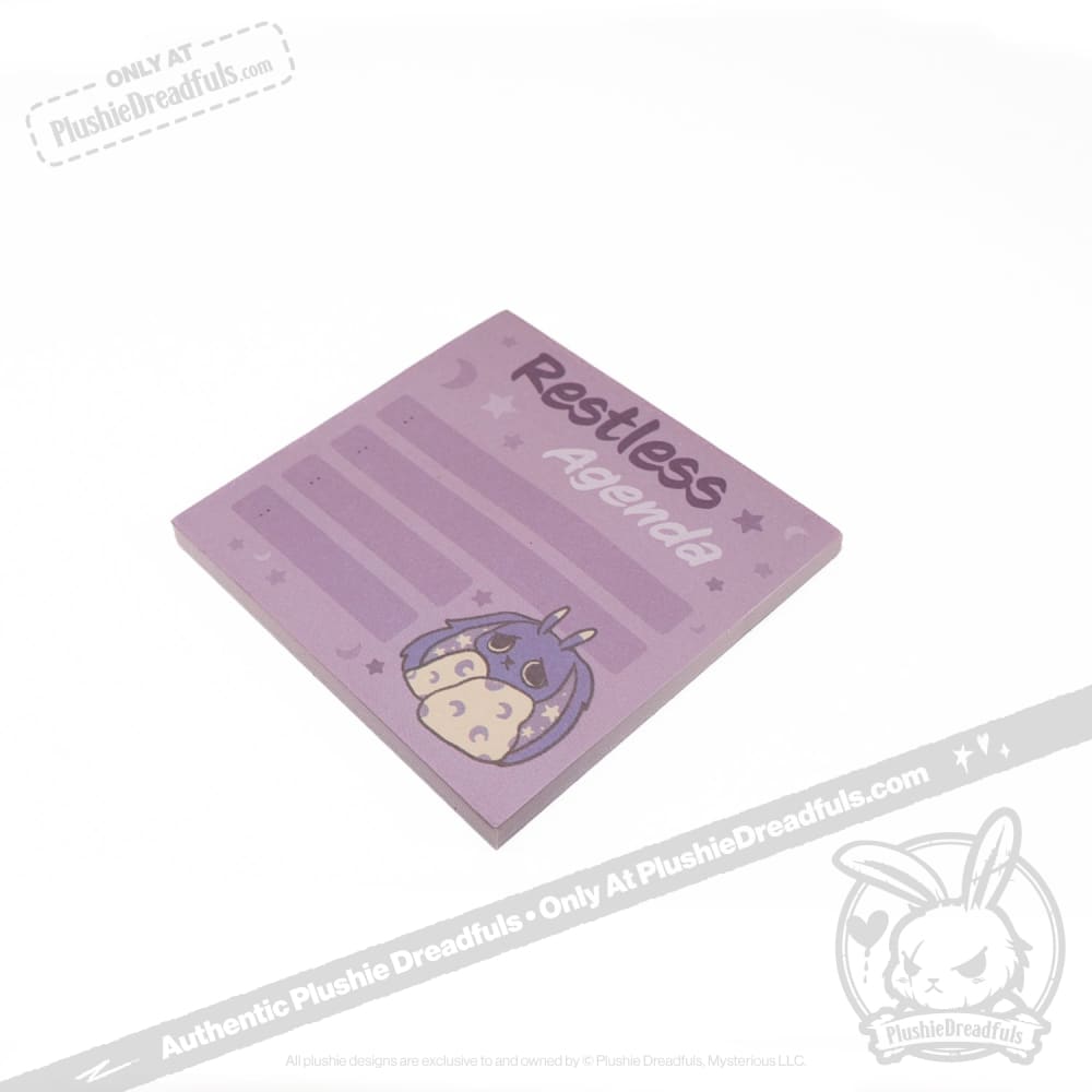 Plushie Dreadfuls - Restless Sticky Notes notepad
