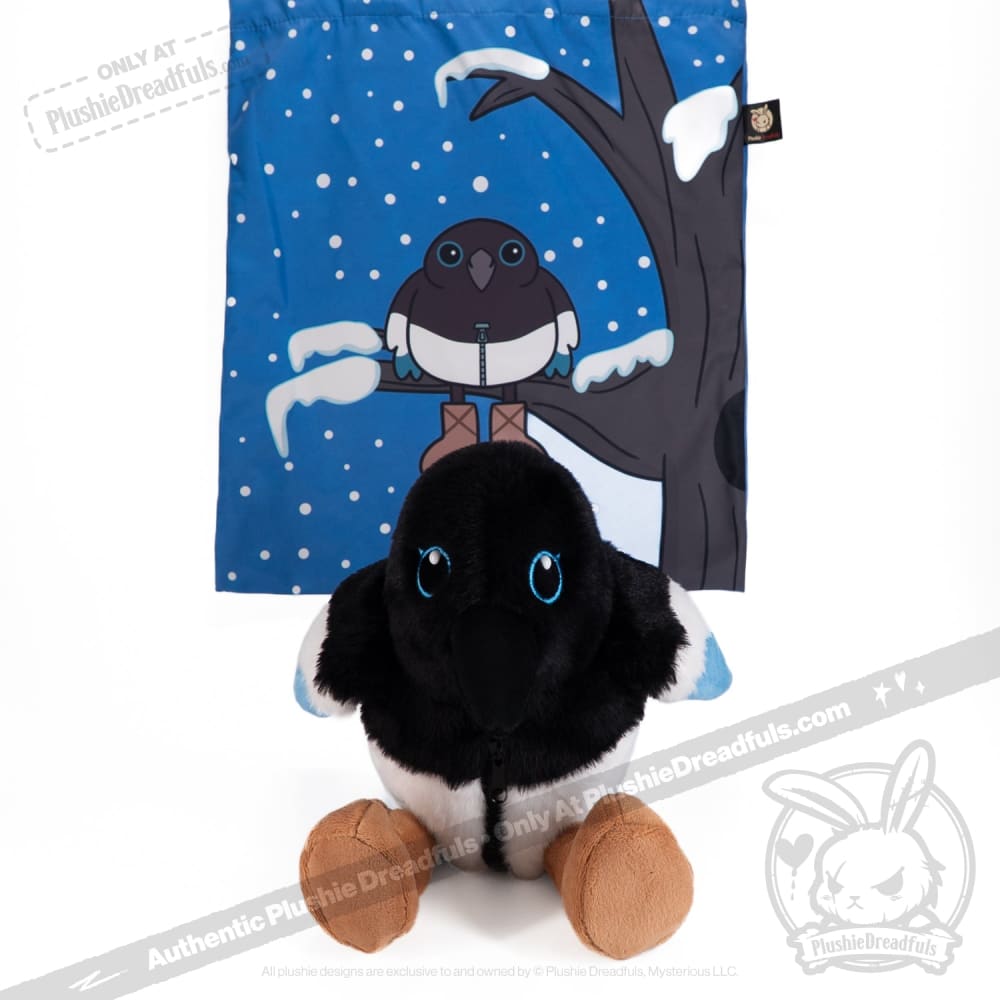 Plushie Dreadfuls - Rocky Mountain Magpie - Plush Stuffed Animal toy