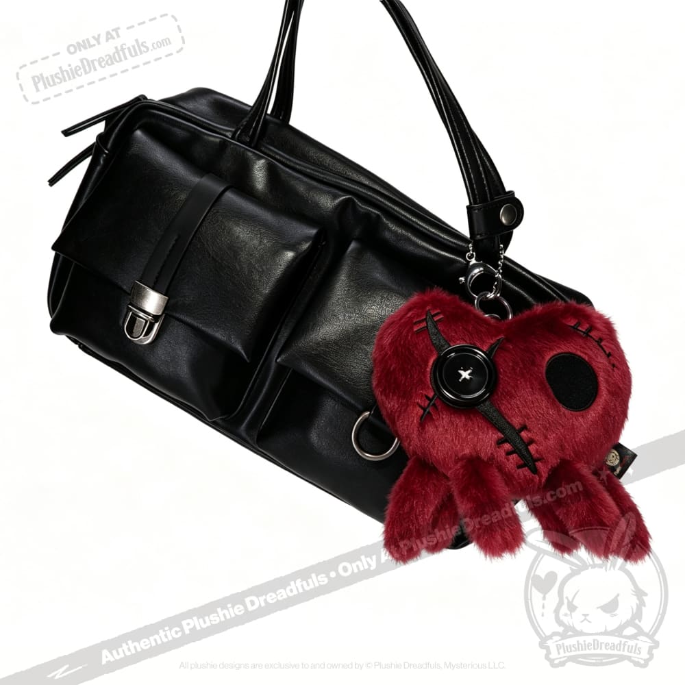 Rogue Broken Heart Plush Keychain Accessory - Keychain