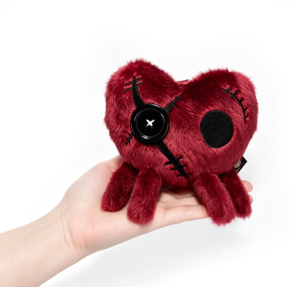 Rogue Broken Heart Plush Keychain Accessory - Keychain