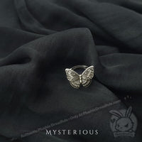 Load image into Gallery viewer, Royal Blue Butterflies Silver Jewelry and Tapestry Set - Mysterious
