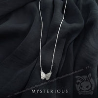 Load image into Gallery viewer, Royal Blue Butterflies Silver Jewelry and Tapestry Set - Mysterious
