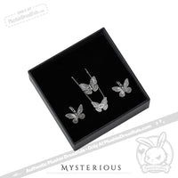 Load image into Gallery viewer, Royal Blue Butterflies Silver Jewelry and Tapestry Set - Mysterious

