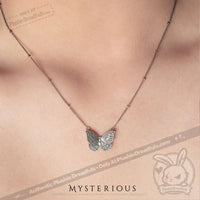 Load image into Gallery viewer, Royal Blue Butterflies Silver Jewelry and Tapestry Set - Mysterious
