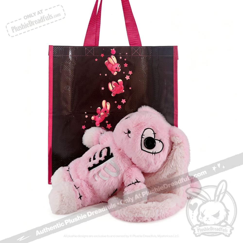 Scoliosis Rabbit Pink LE Plush | Plushie Dreadfuls – Mysterious