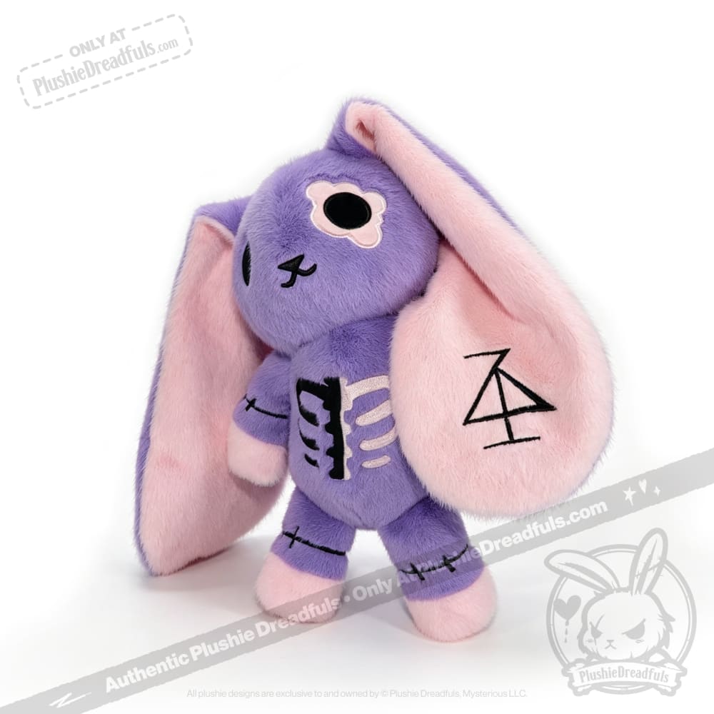 Scoliosis Rabbit Purple Edition - Plush Stuffed Animal - plush