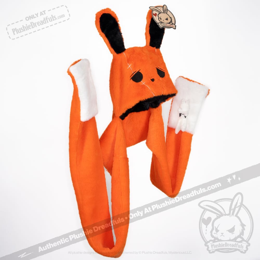 Scoodie Dreadful - Anxiety Rabbit Scarf Hoodie Hat