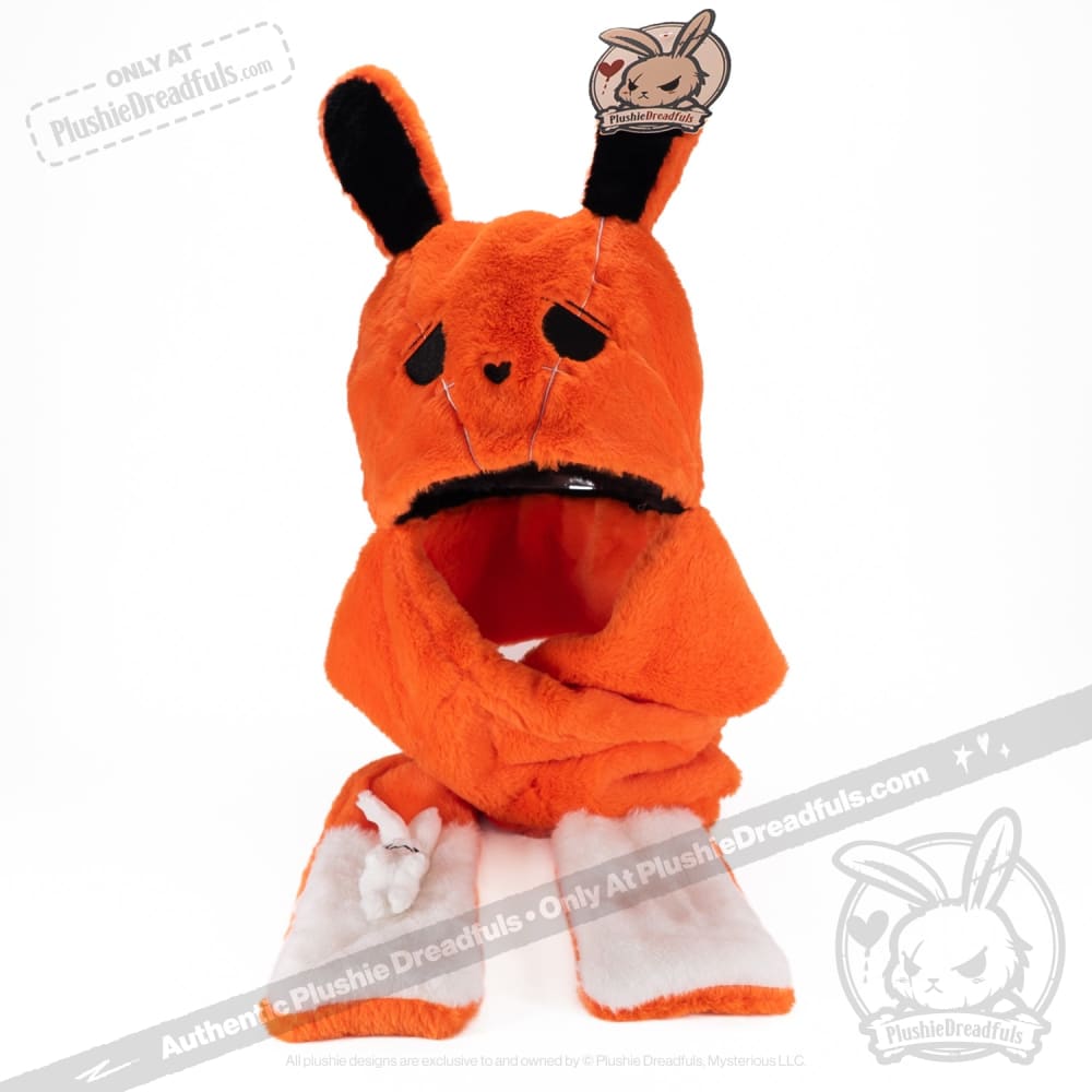 Scoodie Dreadful - Anxiety Rabbit Scarf Hoodie – Mysterious