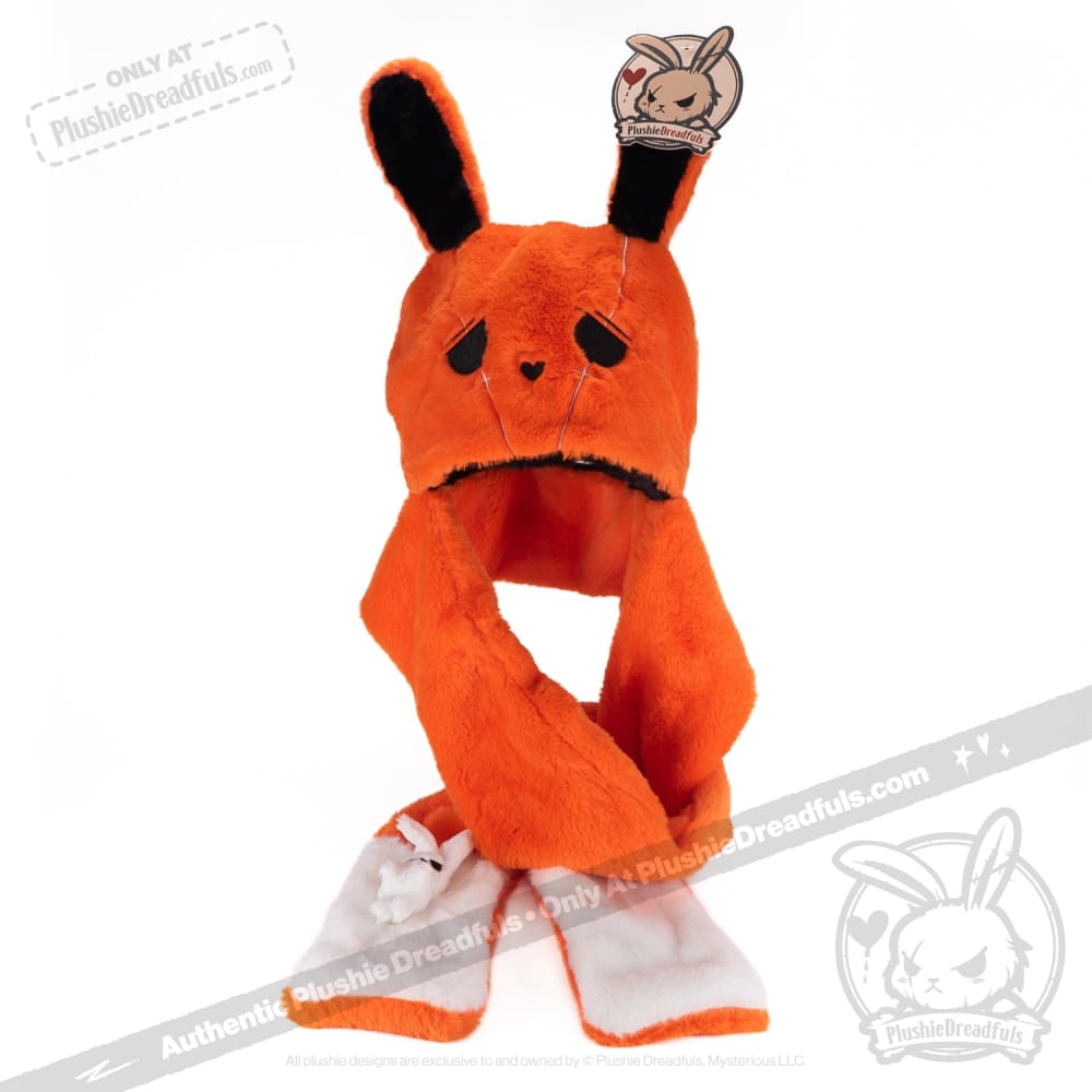 Scoodie Dreadful - Anxiety Rabbit Scarf Hoodie – Mysterious