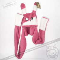 Load image into Gallery viewer, Scoodie Dreadful - Bpd Rabbit Scarf Hoodie Hat

