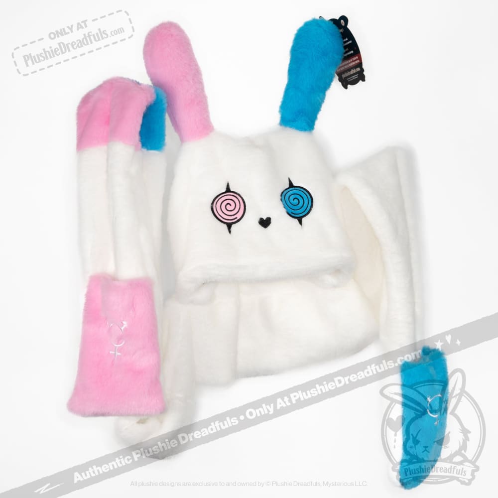 Scoodie Dreadful - Gender Dysphoria Rabbit Scarf Hoodie Hat