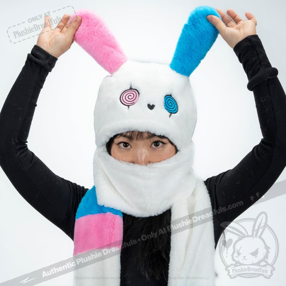 Scoodie Dreadful - Gender Dysphoria Rabbit Scarf Hoodie - Mysterious