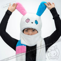 Load image into Gallery viewer, Scoodie Dreadful - Gender Dysphoria Rabbit Scarf Hoodie - Mysterious
