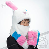 Load image into Gallery viewer, Scoodie Dreadful - Gender Dysphoria Rabbit Scarf Hoodie - Mysterious
