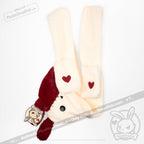 Scoodie Dreadful - Love Rabbit Scarf Hoodie Hat