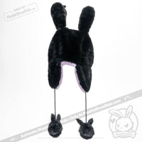 Load image into Gallery viewer, Scoodie Dreadful - Sleep Paralysis Rabbit Scarf Hoodie Hat
