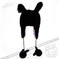 Load image into Gallery viewer, Scoodie Dreadful - Sleep Paralysis Rabbit Ear Flap Hat Hat
