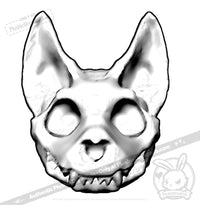 Load image into Gallery viewer, Scruffy Bumps Palm Skull - Mysterious
