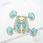 Plushie Dreadfuls - Sensory Processing Disorder Jellyfish Rabbit - Mysterious