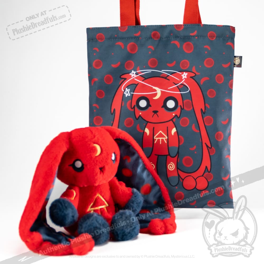 Plushie Dreadfuls - Sickle Cell Anemia Rabbit Plush Stuffed Animal Plush