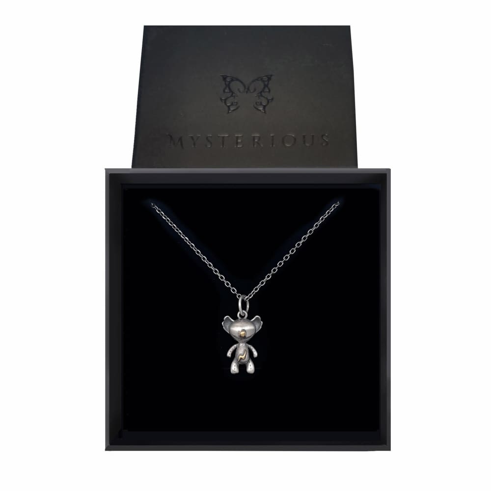 Silver Bear Necklace - Mysterious