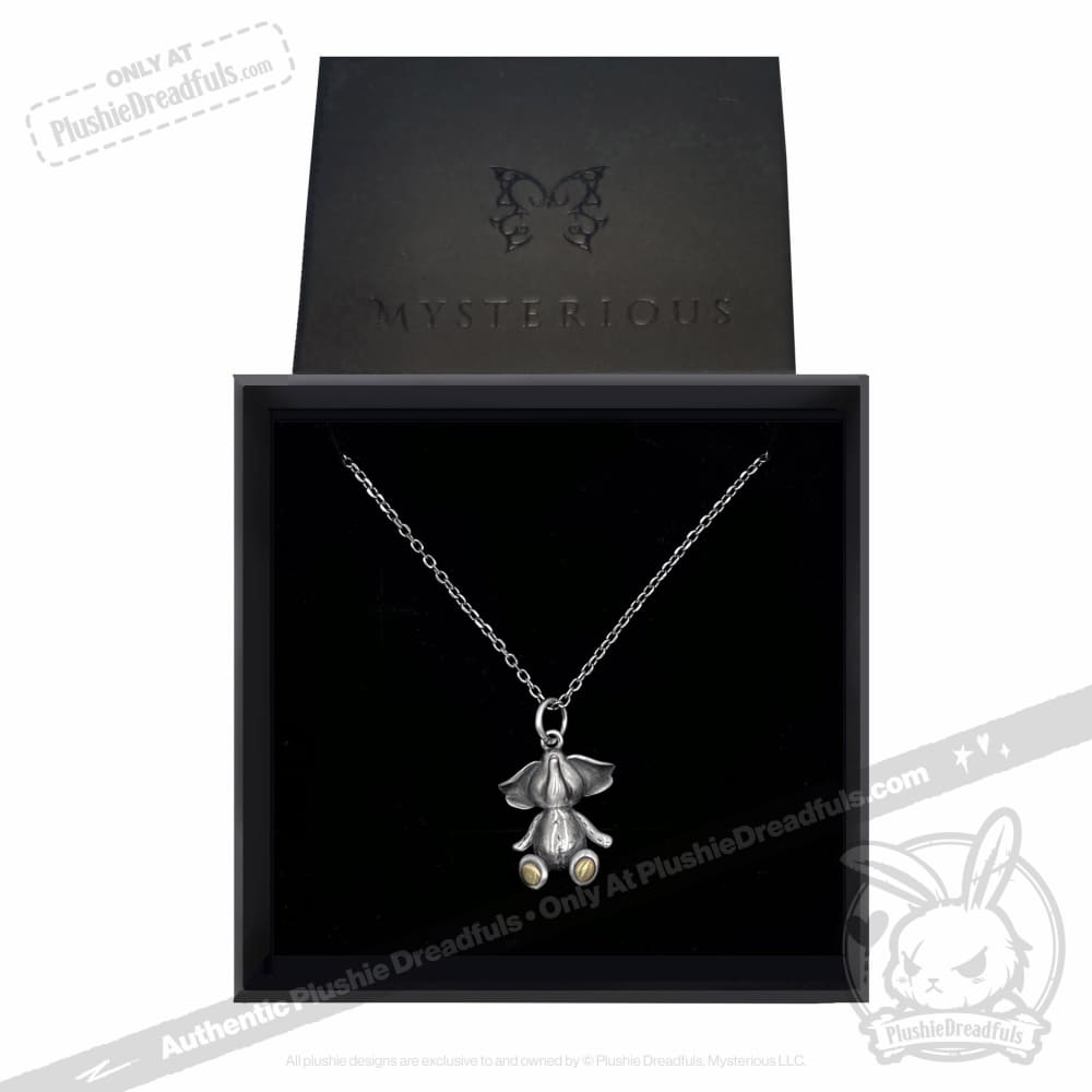 Silver Elephant Necklace - Mysterious
