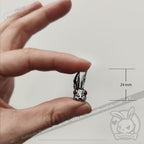 Silver Rabbit and "Follow Me" Set - Mysterious