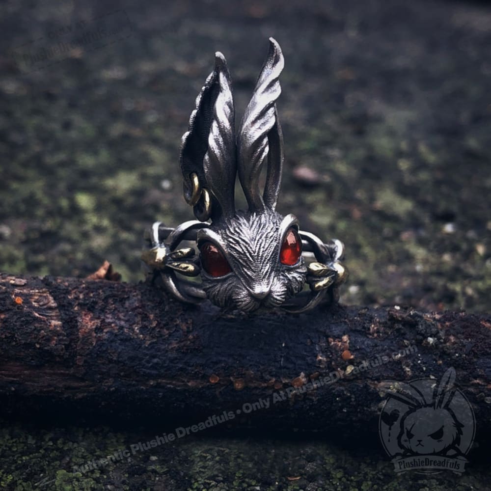 Silver Rabbit and "Follow Me" Set - Mysterious