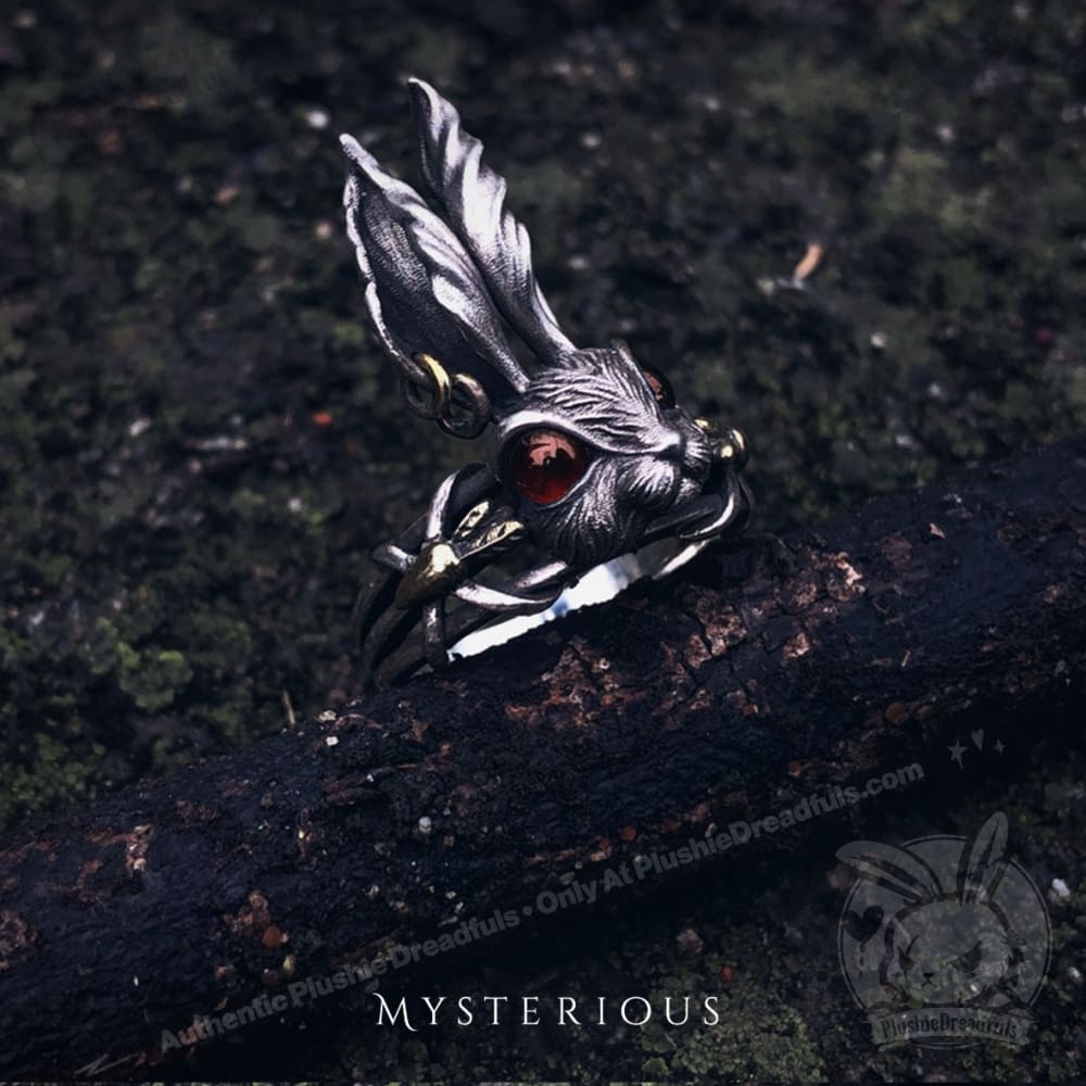 Silver Rabbit and "Follow Me" Set - Mysterious