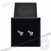 Load image into Gallery viewer, Silver Rabbit Earrings - Mysterious
