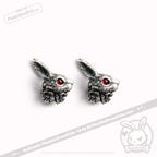 Silver Rabbit Earrings - Mysterious