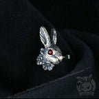 Silver Rabbit Earrings - Mysterious
