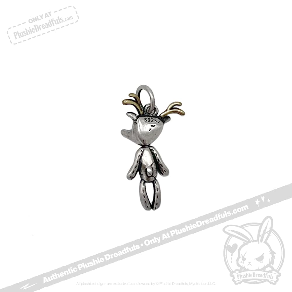 Silver Reindeer Necklace - Mysterious