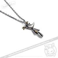 Load image into Gallery viewer, Silver Reindeer Necklace - Mysterious
