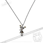 Silver Reindeer Necklace - Mysterious