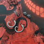 Silver Tentacle & Red Cheshire Tapestry Set - Mysterious