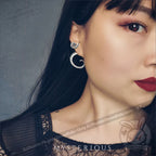 Silver Tentacle & Red Cheshire Tapestry Set - Mysterious