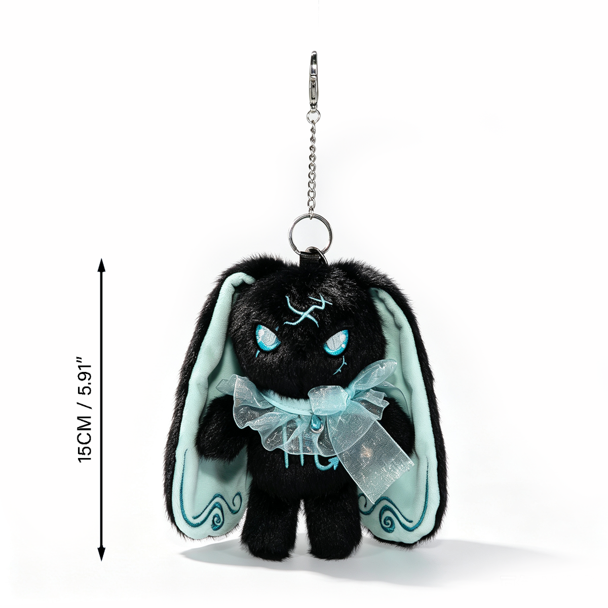 Scorpio Rabbit Plush Keychain
