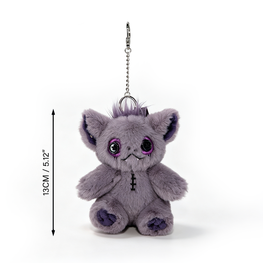 Intrusive Thoughts Gremlin Mini Plush Keychain