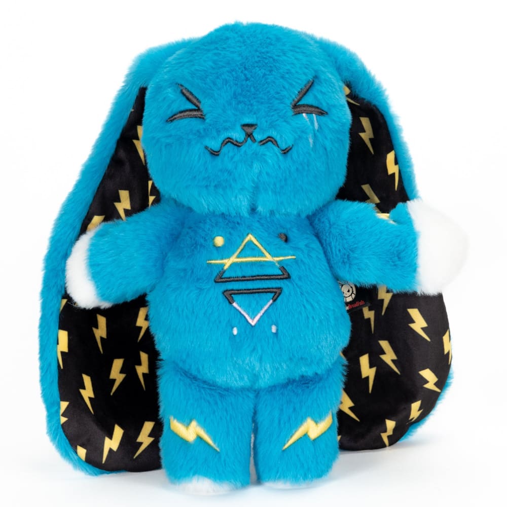 Plushie Dreadfuls - Tourettes Syndrome Rabbit Plush Stuffed Animal Plush