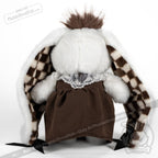 Plushie Dreadfuls - Trichotillomania Rabbit Plush Stuffed Animal Plush