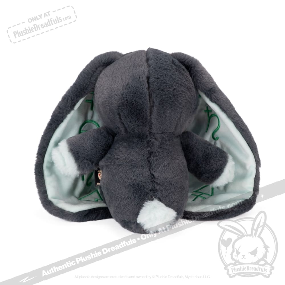 Plushie Dreadfuls - Trust Issues Bunny Grey Edition Plush Stuffed Animal Plush