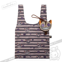 Load image into Gallery viewer, Victorian McGee - Cheshire Cat Reusable Shopping Bag Accessory shopping bag
