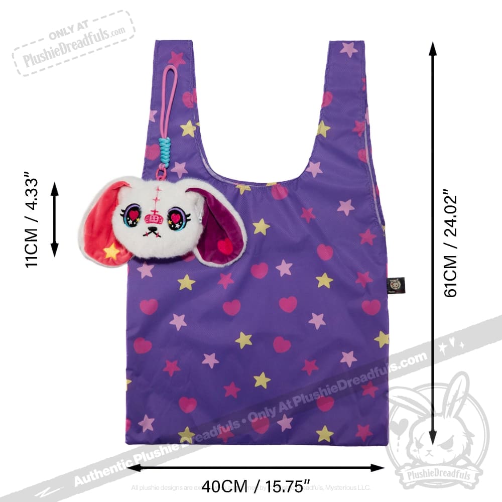 Victorian McGee - Harajuku Alice Rabbit Reusable Shopping Bag