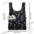 Victorian McGee - White Rabbit Reusable Shopping Bag Accessory shopping bag