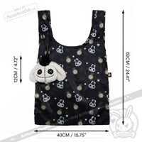 Load image into Gallery viewer, Victorian McGee - White Rabbit Reusable Shopping Bag Accessory shopping bag
