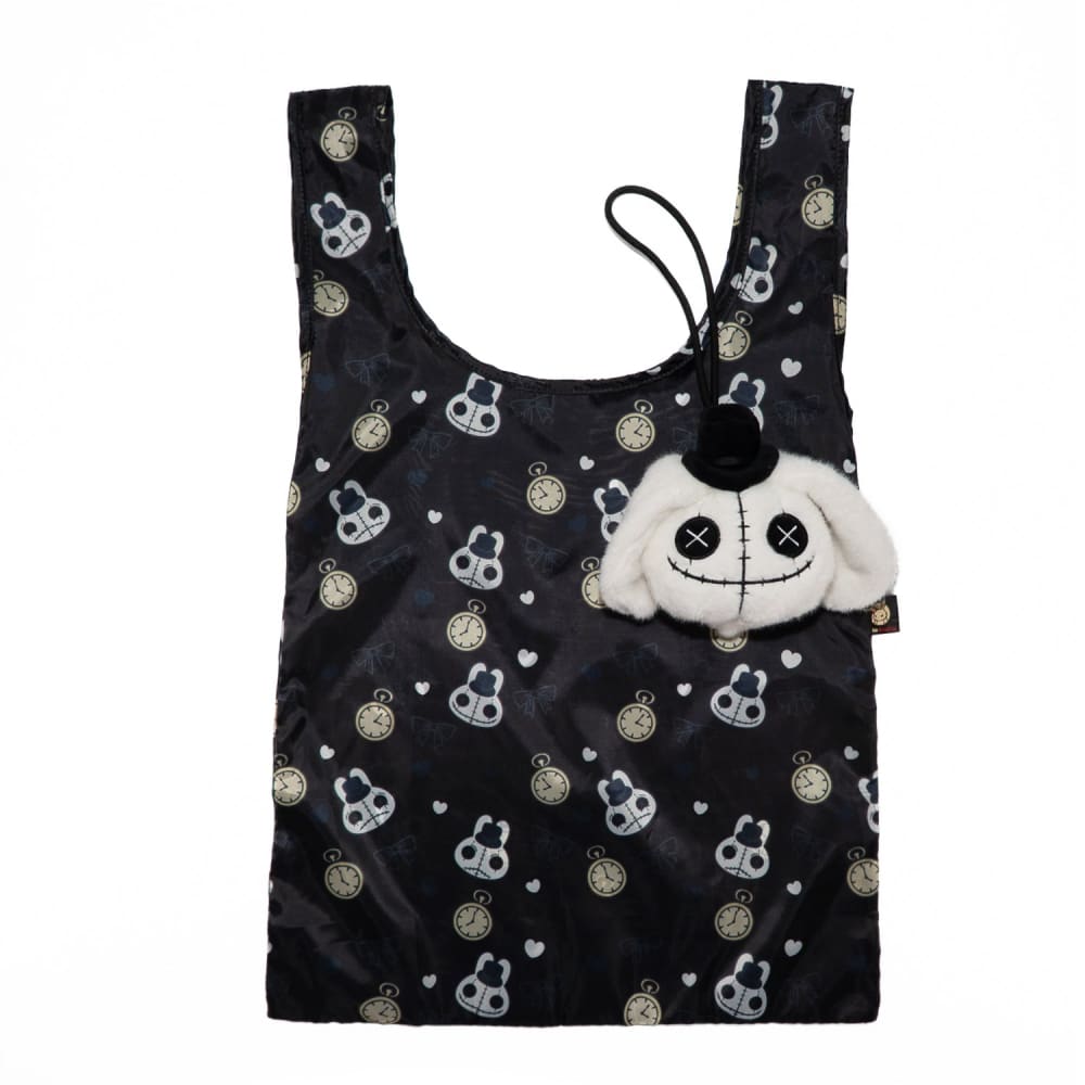 Victorian McGee - White Rabbit Reusable Shopping Bag Accessory shopping bag