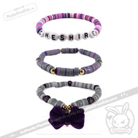 Load image into Gallery viewer, Victorian Mcgee’s Alice - Cheshire Stacking Bracelet Set
