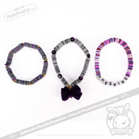 Load image into Gallery viewer, Victorian Mcgee’s Alice - Cheshire Stacking Bracelet Set
